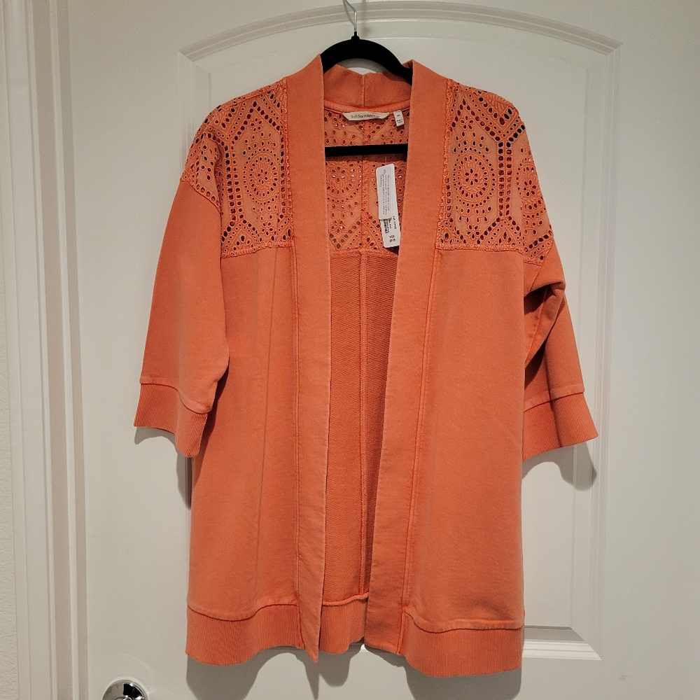 Soft Surroundings Coral Reef Ellie Topper XS #718